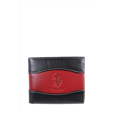 U.S. Polo Assn. Deri Erkek Cüzdan Siyah ELATAE-PLCZD8421