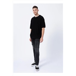 Bad Bear, Normal Bel Skinny Fit Gri Erkek Denim Pantolon 22.01.70.004_xavıer Jeans