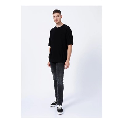 Bad Bear, Normal Bel Skinny Fit Gri Erkek Denim Pantolon 22.01.70.004_xavıer Jeans