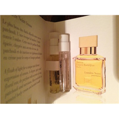MAISON FRANCIS KURKDJIAN LUMIERE NOIRE edt (m) 2ml пробник