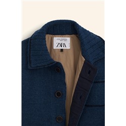 LIMITED EDITION REVERSIBLE NYLON KNIT CARDIGAN