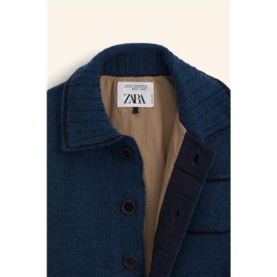 LIMITED EDITION REVERSIBLE NYLON KNIT CARDIGAN