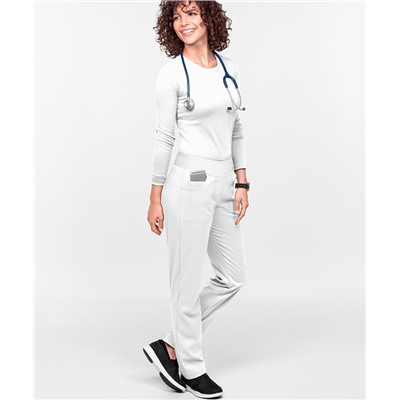 UA Flex2 PETITE Straight Leg Yoga Scrub Pants