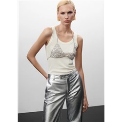 Collar cuerpo cristales strass