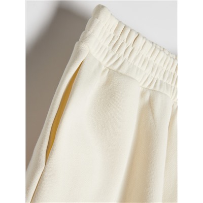 Shorts aus Sweatjersey