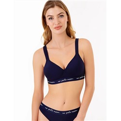 3PK MOLDED CUP CLOSED BACK BRAS WITH ADJUSTABLE STRAPS