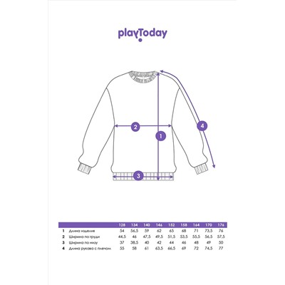 Свитшот PLAYTODAY, 1088555