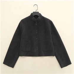 Женское короткое шерстяное пальто Massim*o Dutti ОРИГИНАЛ!