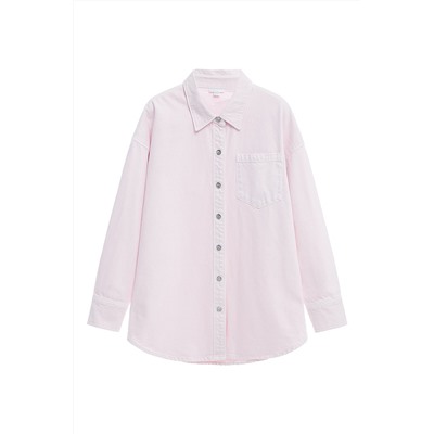 Sobrecamisa vaquera Rosa