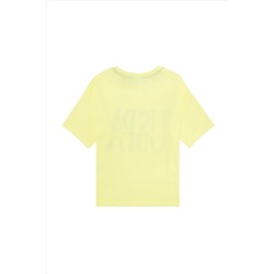 Kız Çocuk Açık Sarı Pijama Takımı