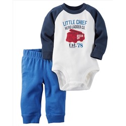 2-Piece Bodysuit & Pant Set