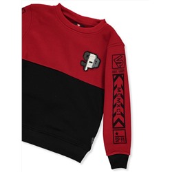 SOUTHPOLE BOYS’ CHENILLE PANELED SWEATSHIRT