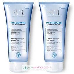 SVR PHYSIOPURE GELEE MOUSSANTE - Soin Nettoyant, Pureté Douceur 2x200mlLot  × 2