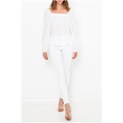 Blusa Blanco roto