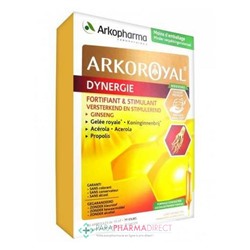 ArkoPharma ArkoRoyal Dynergie Fortifiant & Stimulant 20 ampoules