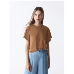 CAMISETA DE EFECTO LINO