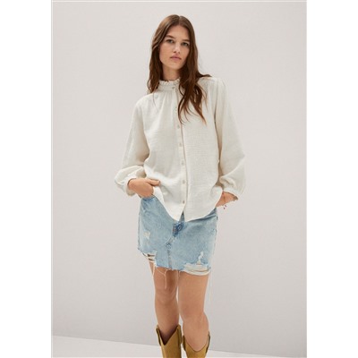 Camisa oversize textura