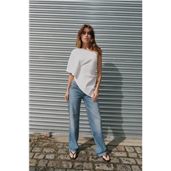 TRF STRAIGHT LOW-RISE JEANS