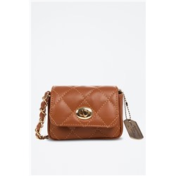 Bandolera de piel Ancarano Camel