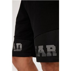 Bad Bear, Grid Siyah Erkek Şort