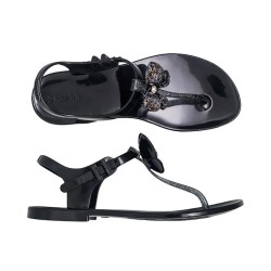 Сандалии Zhoelala New Butterfly (Чёрные) / Zhoelala New Butterfly (Black)