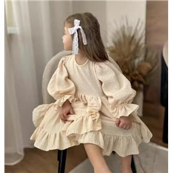 Муслиновое платье для маленьких принцесс