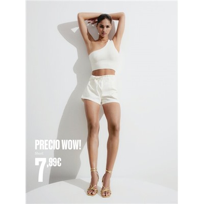 LIGHTWEIGHT DENIM SHORTS