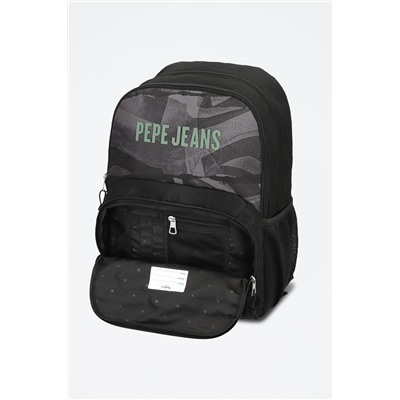 Mochila Davis Negro y gris