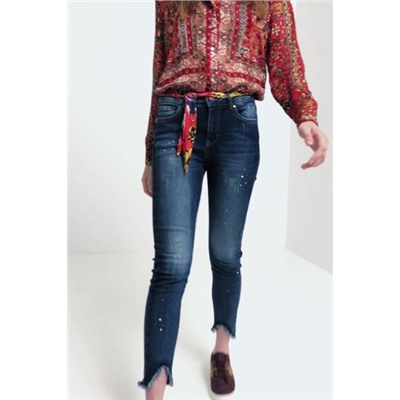 Pantalón vaquero skinny tobillero