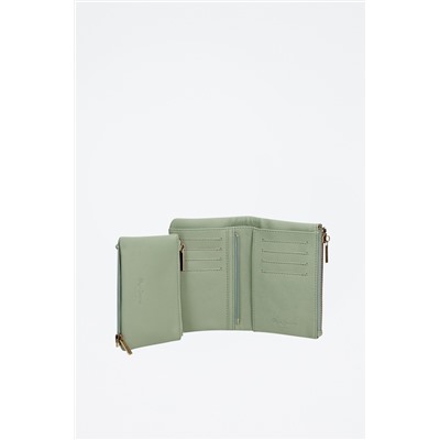 Cartera Aurora Verde