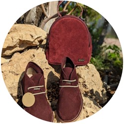 AB.Z. SAFARY VINO+AB.Z · Pelle · mochila serraje (610) GRANATE АКЦИЯ