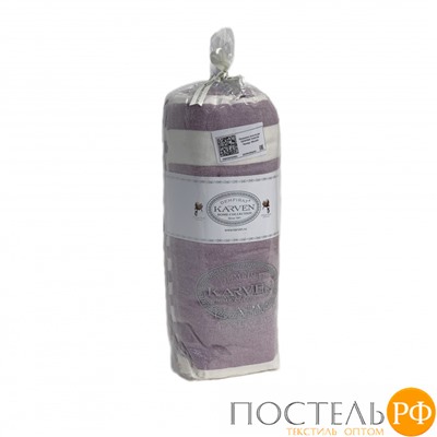 Полотенце Карвен 50*100 1шт.с бахрамой пештемаль махра Н 3275 v2 лиловый