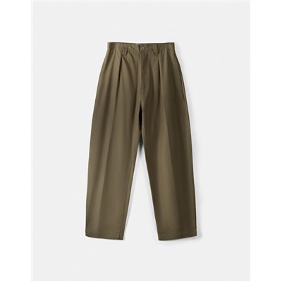 Tailored lyocell blend balloon trousers