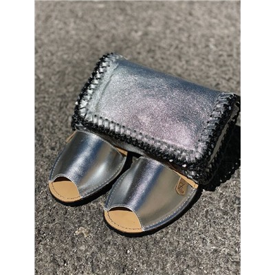 AB. Zapatos 3204 plata+Pelle Candela plata