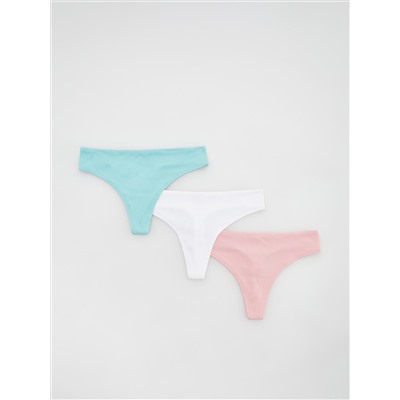 Tangas, 3er-Pack