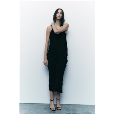 VESTIDO LARGO COCOON