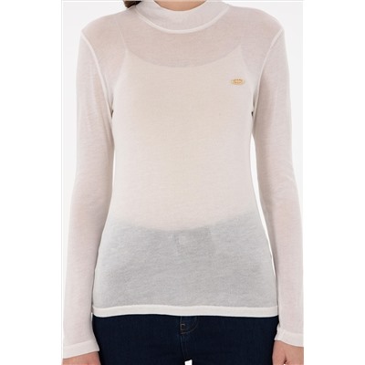 Kadın Taş Balıkçı Yaka Sweatshirt