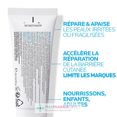 La Roche Posay Cicaplast Baume B5+ - Baume Ultra-Réparateur Apaisant 100ml