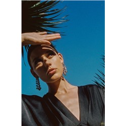 SATIN MIDI DRESS