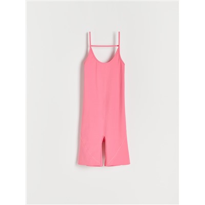Kurzer Camisole-Jumpsuit