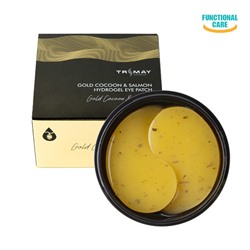 Gold Cocoon & Salmon Hydrogel Eye Patch, Патчи для век с экстрактом золотого кокона и икры лосося