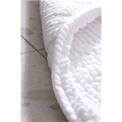 Conques Banyo Paspas - Beyaz - 50x80 cm