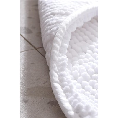 Conques Banyo Paspas - Beyaz - 50x80 cm