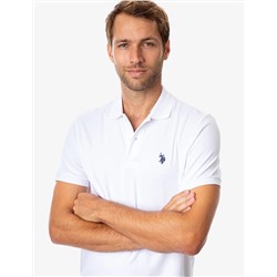 SOLID INTERLOCK POLO SHIRT
