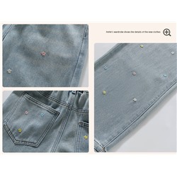 Весенние джинсы для девочек 2025