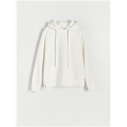 Kapuzenjacke aus Sweatjersey