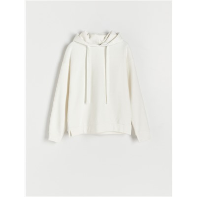 Kapuzenjacke aus Sweatjersey