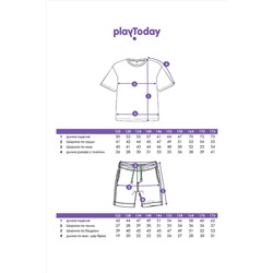 Комплект (Футболка+Шорты) PLAYTODAY, 1127966