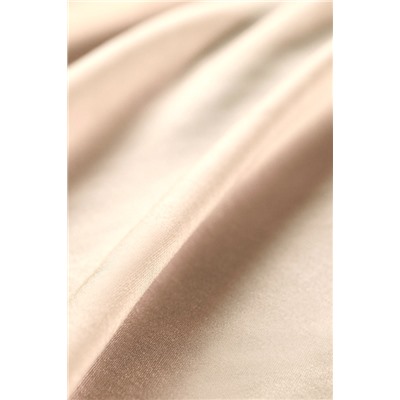 Ciel King Size Plus %100 Pamuk Lastikli Saten Çarşaf - Bej