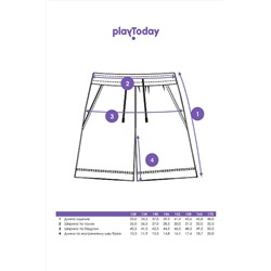 Шорты PLAYTODAY, 1045427